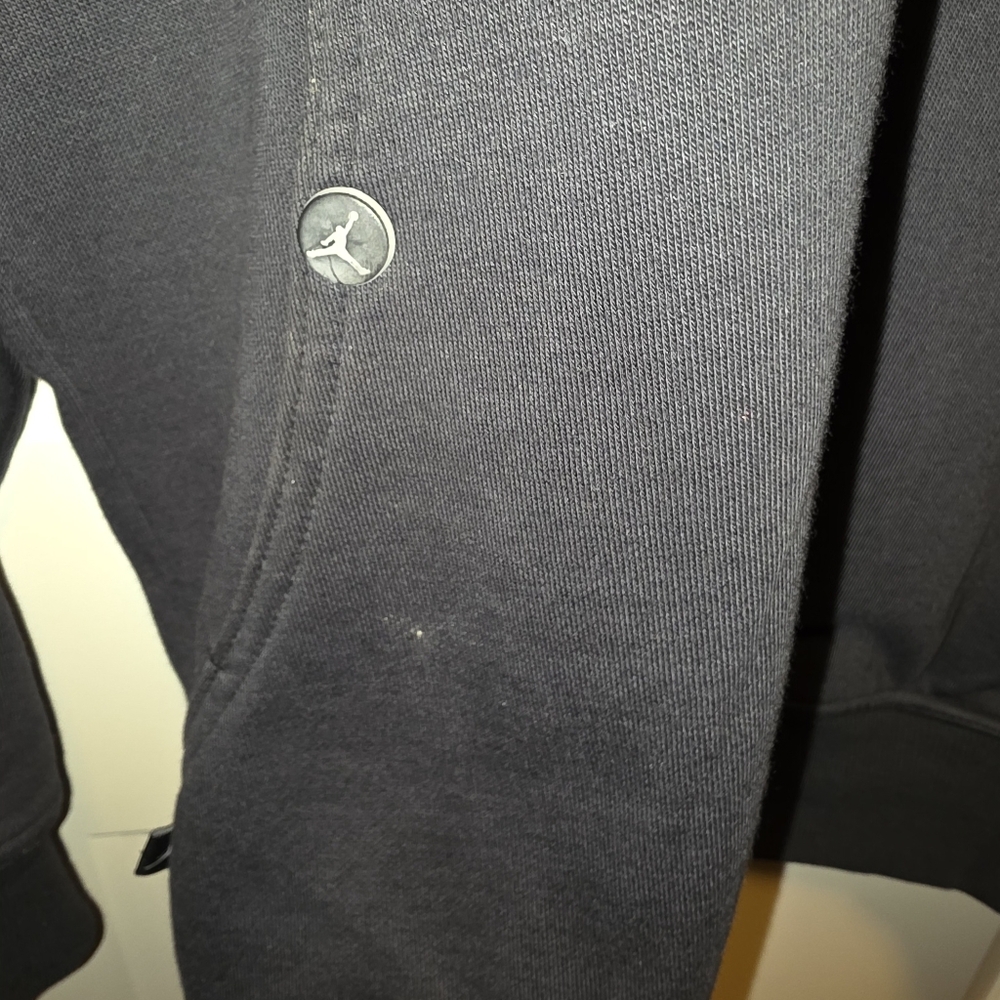 Jordan Black Hoodie with Red Logo - Picture 5 of 8